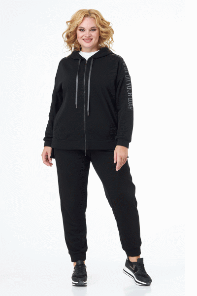 Спортивный костюм Lady Three Stars 2140 черный