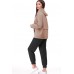 Спортивный костюм TawiFa 1028 кемел+чёрный