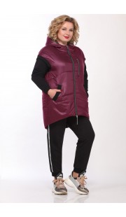 Спортивный костюм Lady Secret 2716 бордо с черным