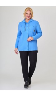 Спортивный костюм Svetlana Style 1871 черный+бирюза