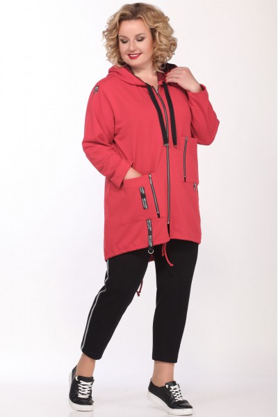 Спортивный костюм Lady Secret 2642 коралловый с черным