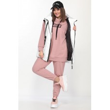 Спортивный костюм Lady Secret 4001 белый с розовым