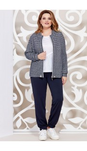 Спортивный костюм Mira Fashion 4904-2 тёмно-синий