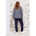 Спортивный костюм Mira Fashion 4904-2 тёмно-синий