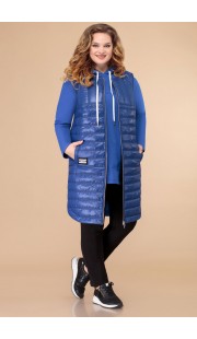 Спортивный костюм Svetlana Style 1490 черный с синим