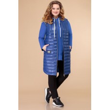 Спортивный костюм Svetlana Style 1490 черный с синим Спортивный костюм Svetlana Style 1490 черный с синим