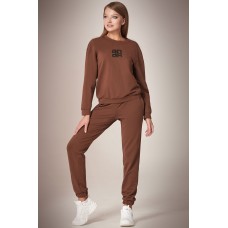 Спортивный костюм Andrea Fashion AF-61 шоколад