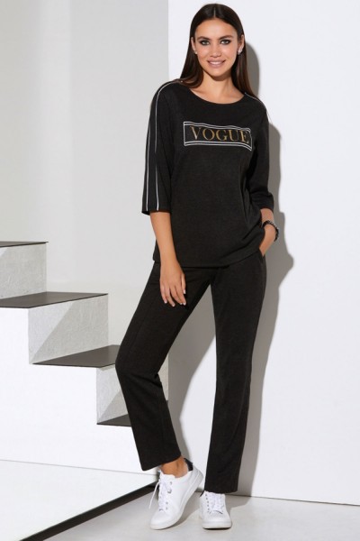 Спортивный костюм Lissana 3969/1 графитовый