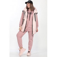 Спортивный костюм Lady Secret 4001 пудровый с розовым Спортивный костюм Lady Secret 4001 пудровый с розовым