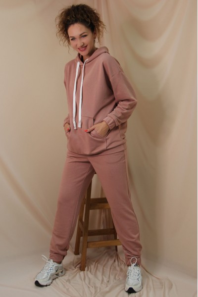 Спортивный костюм Juliet Style 176-1 розовый с пудрой