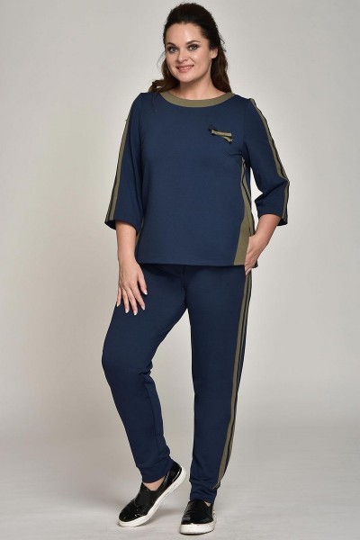 Спортивный костюм Lady Style Classic 1422 синий