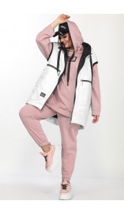 Спортивный костюм Lady Secret 4002 белый с розовым