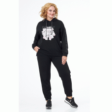 Спортивный костюм Lady Three Stars 2142 черный