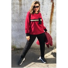 Спортивный костюм Runella 1436 бордо