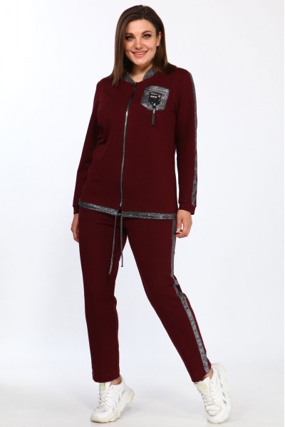 Спортивный костюм Bonna Image 455 бордовый