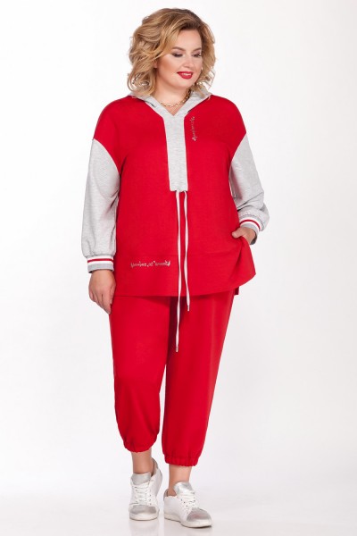 Спортивный костюм Pretty 1161 красный