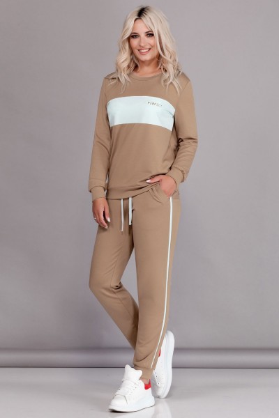 Спортивный костюм DilanaVIP 1597 какао