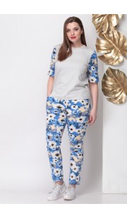 Спортивный костюм Michel Chic 588 синие тона