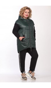 Спортивный костюм Lady Secret 2716 изумрудный с черным