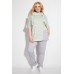 Спортивный костюм Michel Chic 1227 серый с бирюзовым Спортивный костюм Michel Chic 1227 серый с бирюзовым