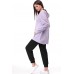 Спортивный костюм TawiFa 1037 сиреневый+чёрный