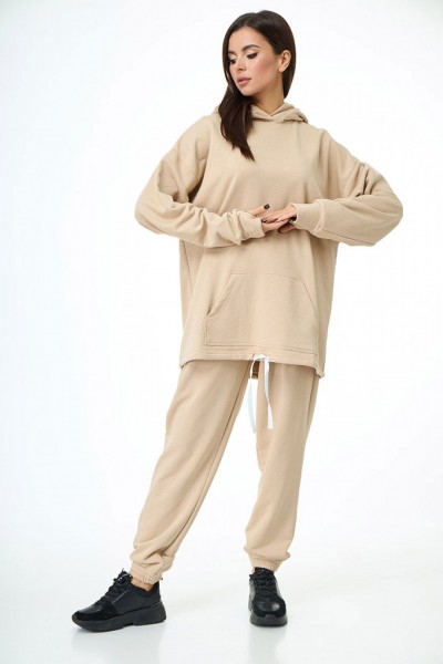 Спортивный костюм Anelli 976 бежевый