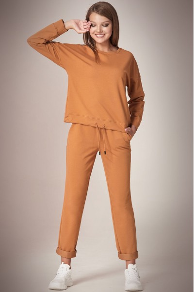 Спортивный костюм Andrea Fashion AF-60 карамель
