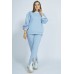 Спортивный костюм BegiModa 3018 голубой Спортивный костюм BegiModa 3018 голубой