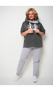 Спортивный костюм Michel Chic 1227 серый