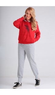 Спортивный костюм Danaida 1924 красный с серым