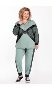 Спортивный костюм Pretty 1152 бирюзовые тона