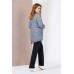 Спортивный костюм Mira Fashion 4985 синий и чёрный