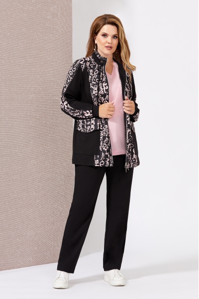 Спортивный костюм Mira Fashion 5008 чёрный