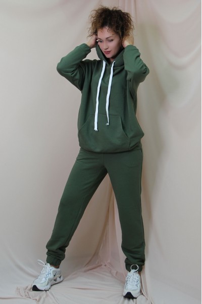 Спортивный костюм Juliet Style 176-4 зеленый