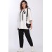 Спортивный костюм Lady Secret 2751 черно-белый