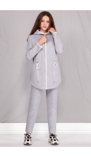 Спортивный костюм Ivelta plus 3616 серый с розовым
