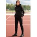 Спортивный костюм Ladis Line 1244 черный Спортивный костюм Ladis Line 1244 черный