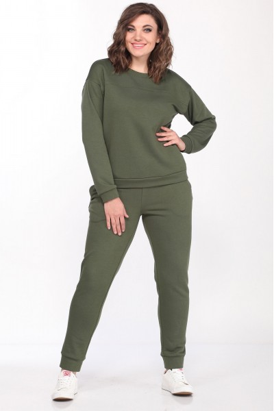 Спортивный костюм Lady Style Classic 1421 хаки