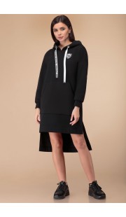 Спортивное платье Svetlana Style 1516 черный