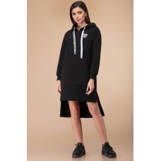 Спортивное платье Svetlana Style 1516 черный