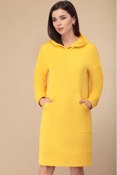 Спортивное платье Svetlana Style 1515 желтый