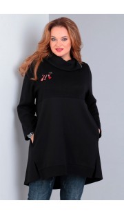 Туника Andrea Style 00230 черный