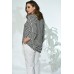 Туника Elletto 3201 синий с белым