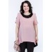 Туника Belinga 5040 розовый с чёрным