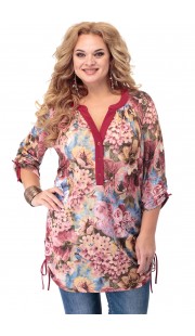 Туника Anelli 434 бордо