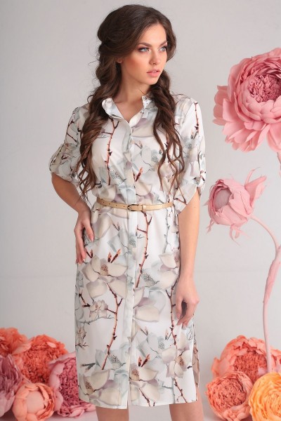 Туника SandyNa 13577-1 светлые тона