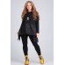 Туника Andrea Style 00245 черный