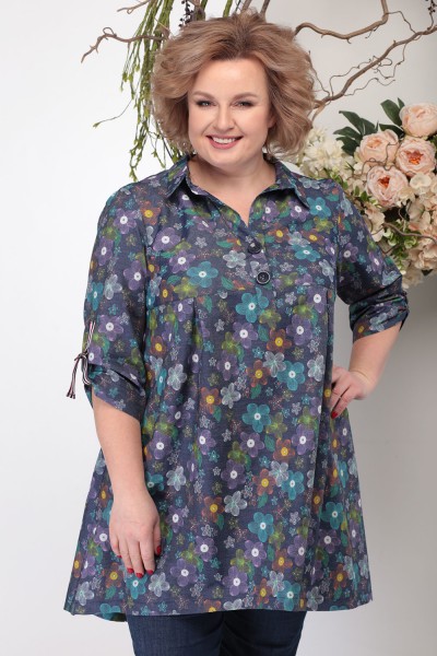 Туника Michel Chic 742 синие тона