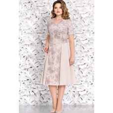 Платье Mira Fashion 4650 пудра