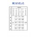 Платье Ninele 5870 василек